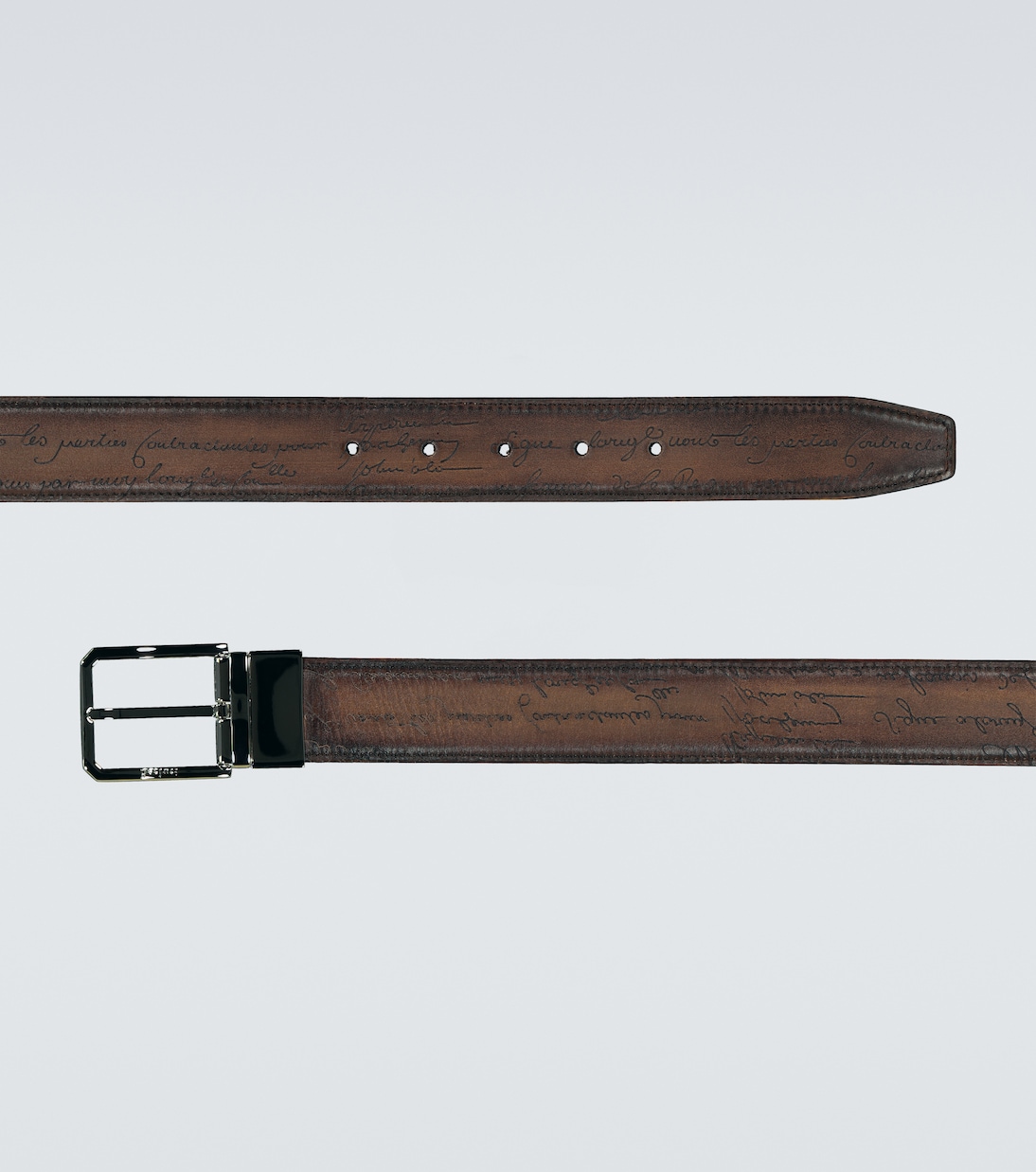 Scritto reversible leather belt | Berluti