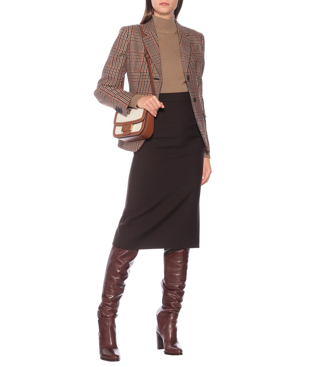 Pull en laine mélangée | Prada