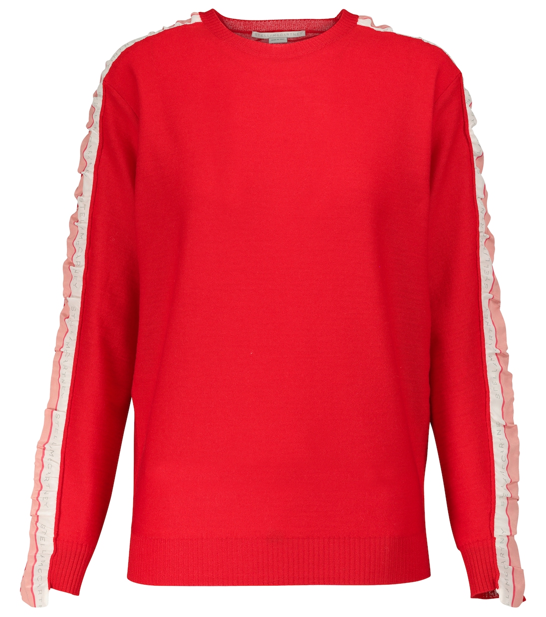 Silk-trimmed wool sweater | Stella McCartney