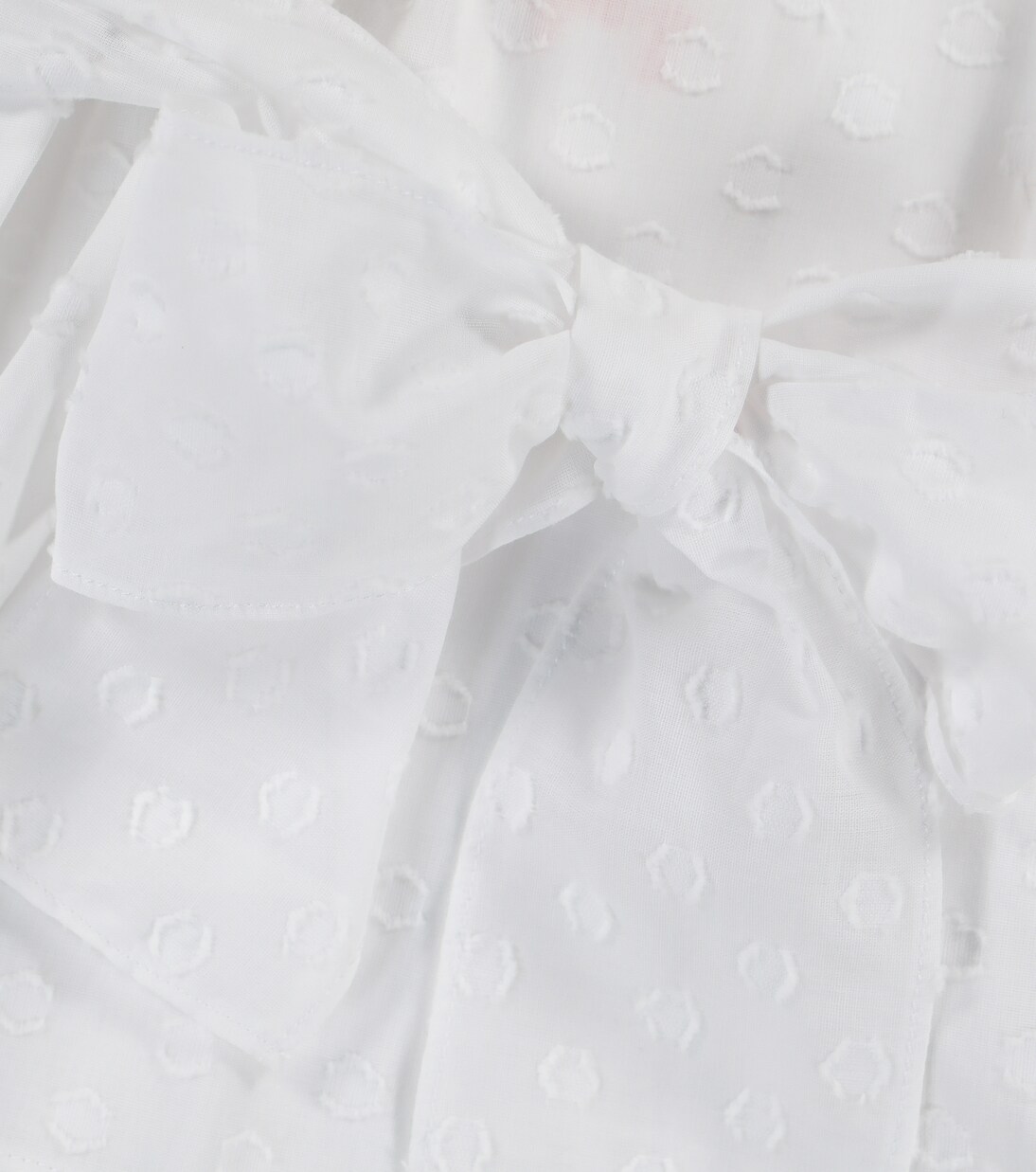 Ruffled cotton top | Il Gufo