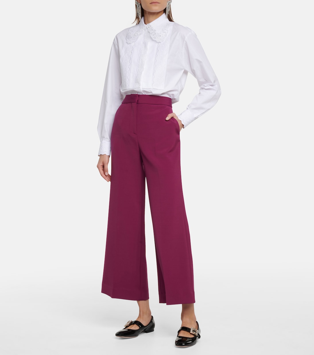 Très Vivier Babies patent leather ballet flats | Roger Vivier