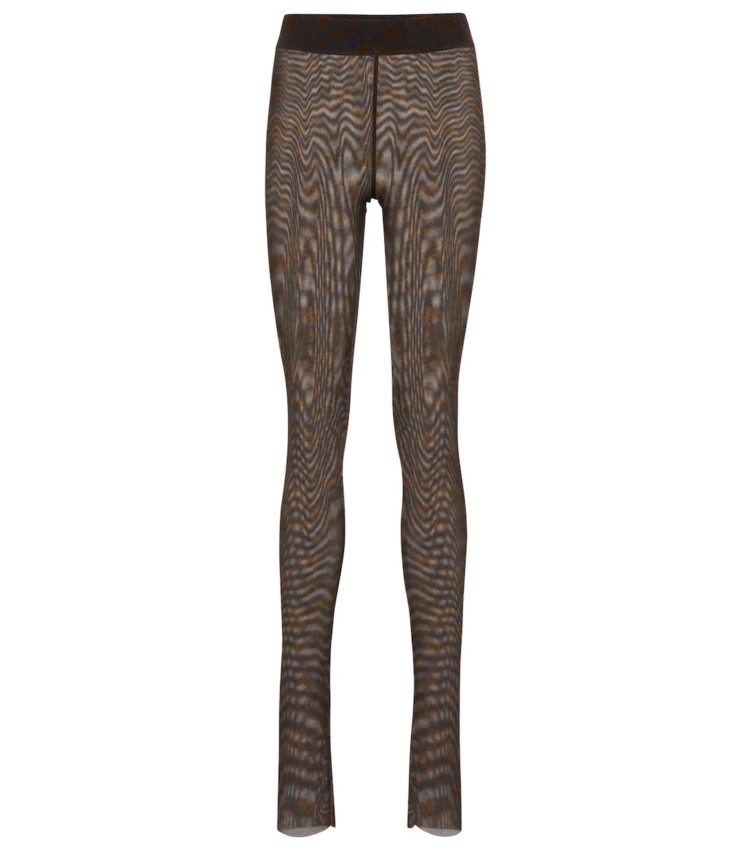 Bedruckte Leggings aus Jersey | Ganni