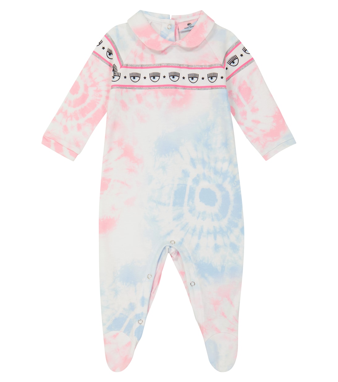 x Chiara Ferragni - Baby - Tutina tie-dye in cotone | Monnalisa