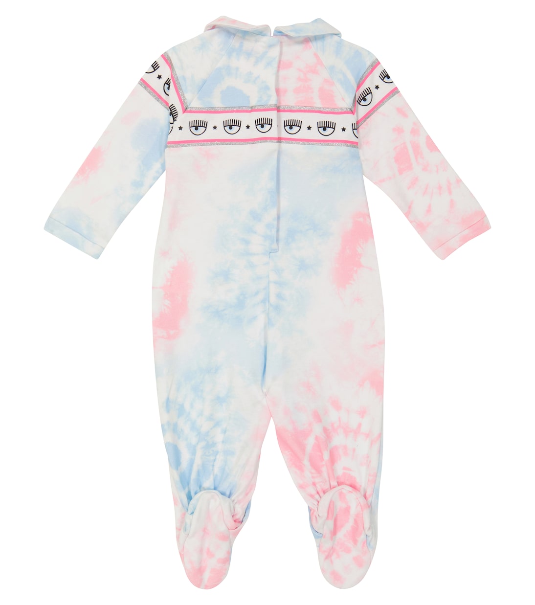 x Chiara Ferragni - Baby - Tutina tie-dye in cotone | Monnalisa