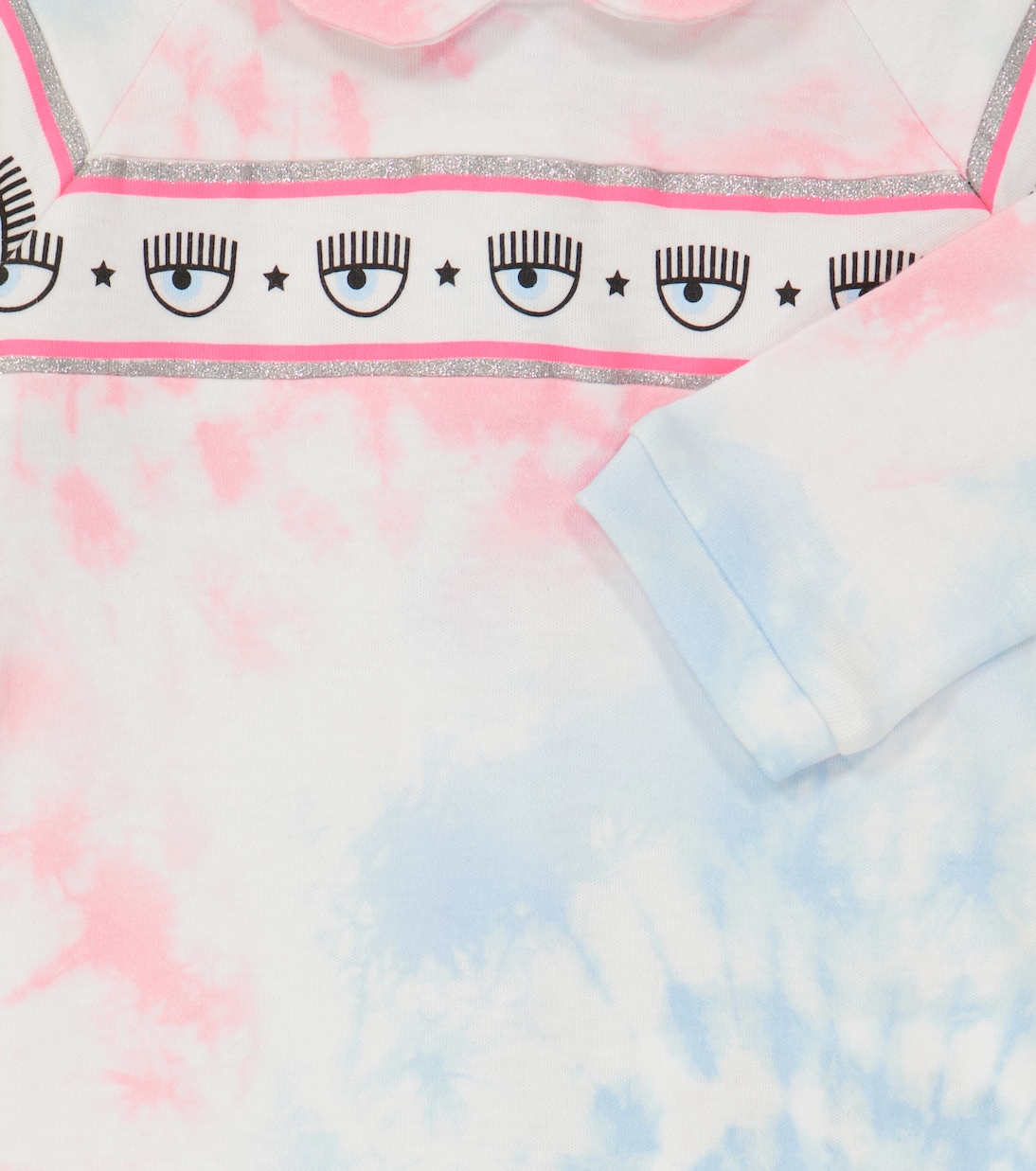 x Chiara Ferragni - Baby - Tutina tie-dye in cotone | Monnalisa