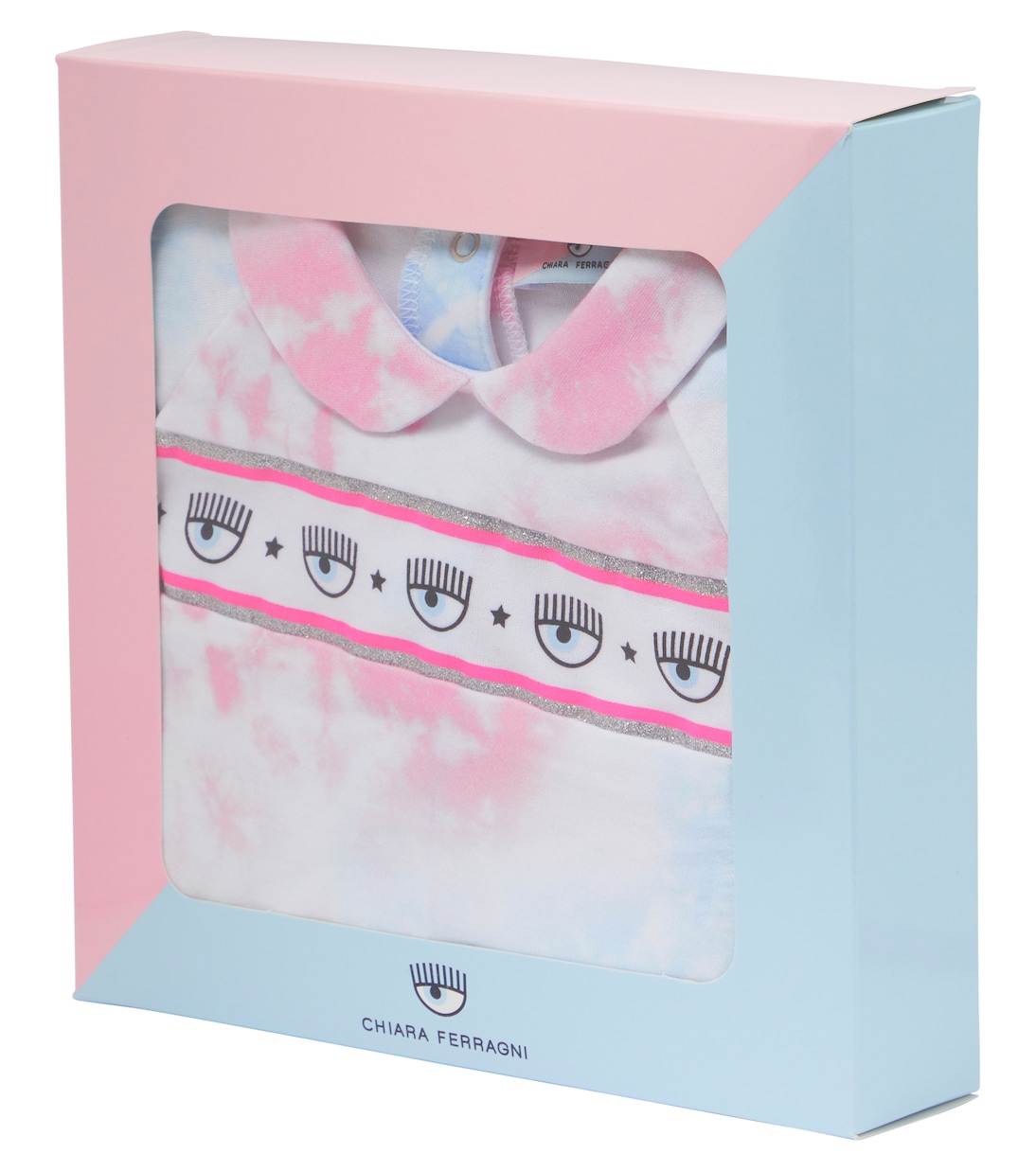 x Chiara Ferragni - Baby - Tutina tie-dye in cotone | Monnalisa