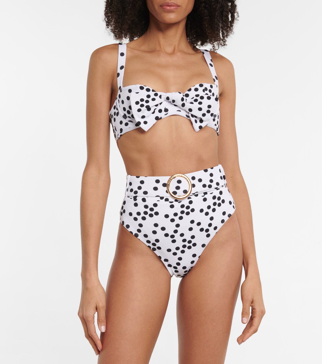 Culotte de bikini Ursula à pois | Alexandra Miro