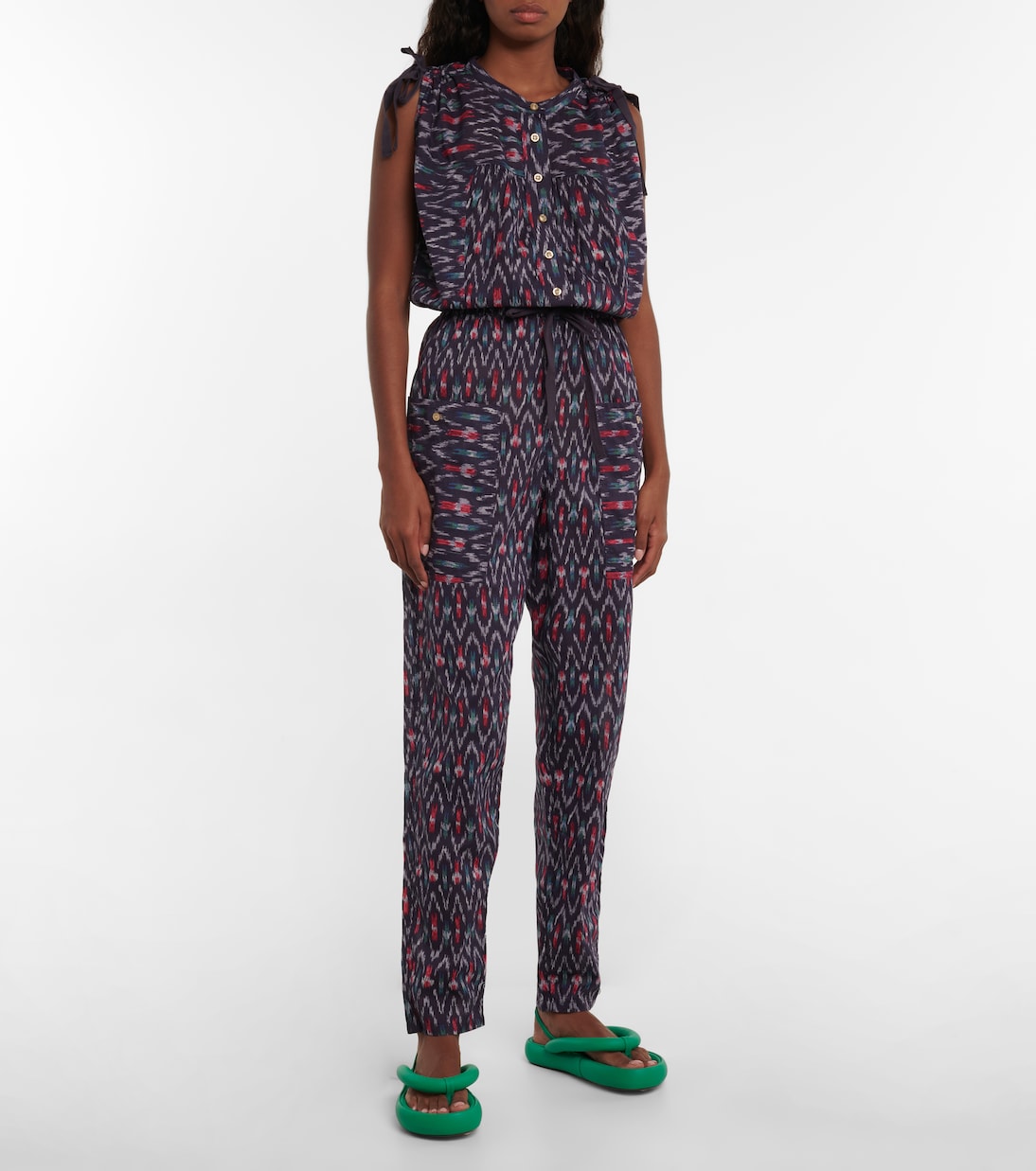 Mono Laith de algodón estampado | Marant Etoile