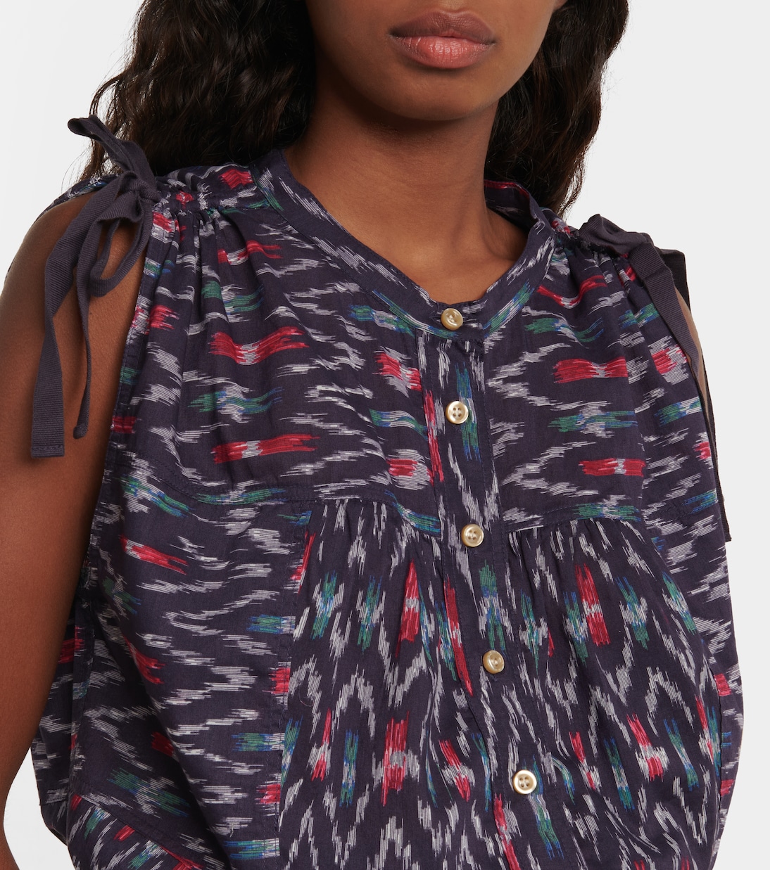 Mono Laith de algodón estampado | Marant Etoile