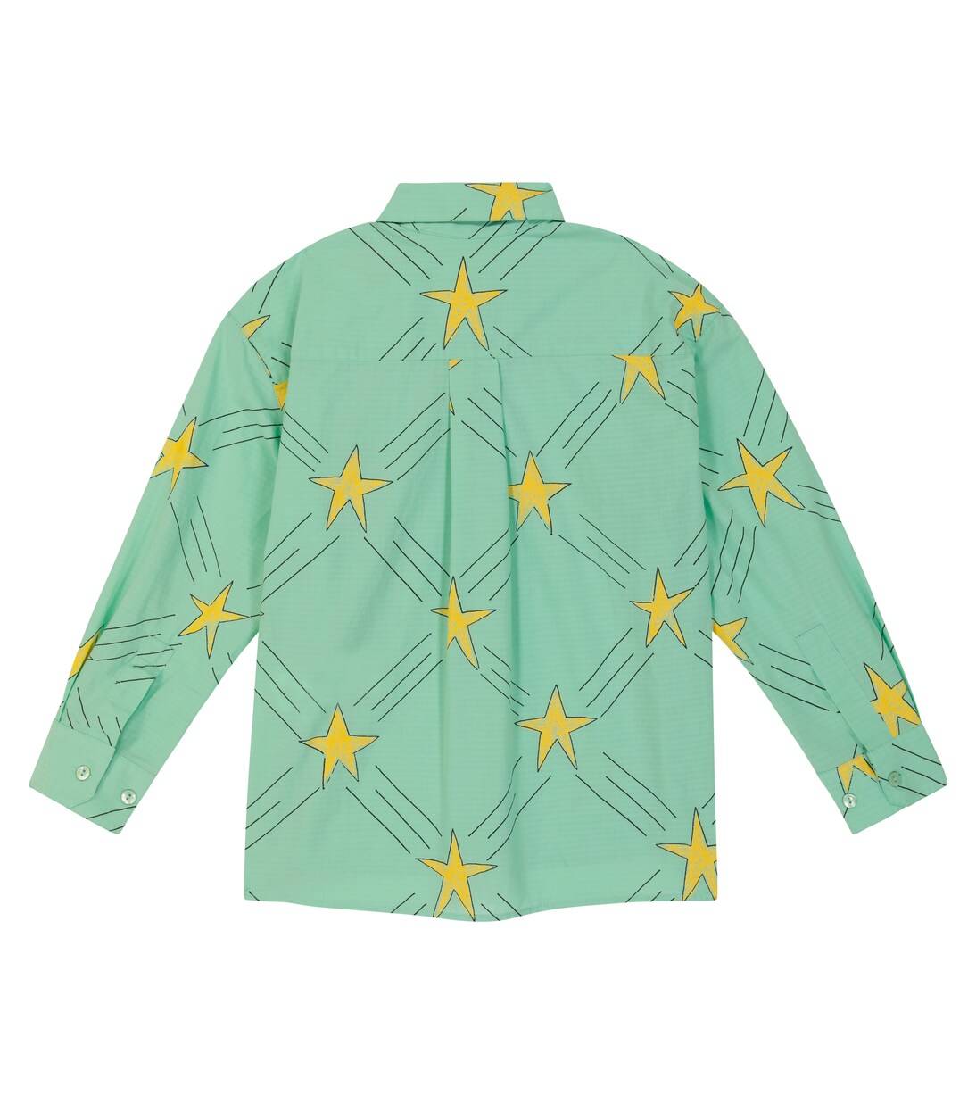 Wolf printed cotton shirt | The Animals Observatory