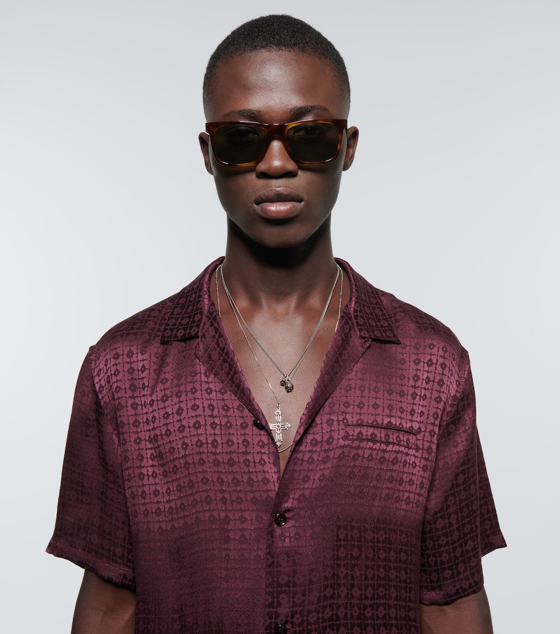 SL 559 square sunglasses | Saint Laurent