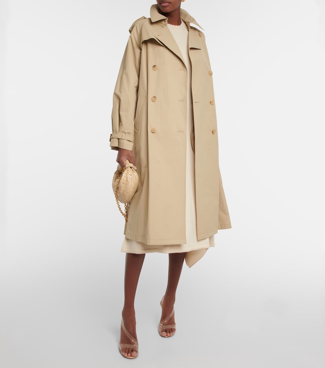 Trench-coat Tanner en coton mélangé | Nili Lotan