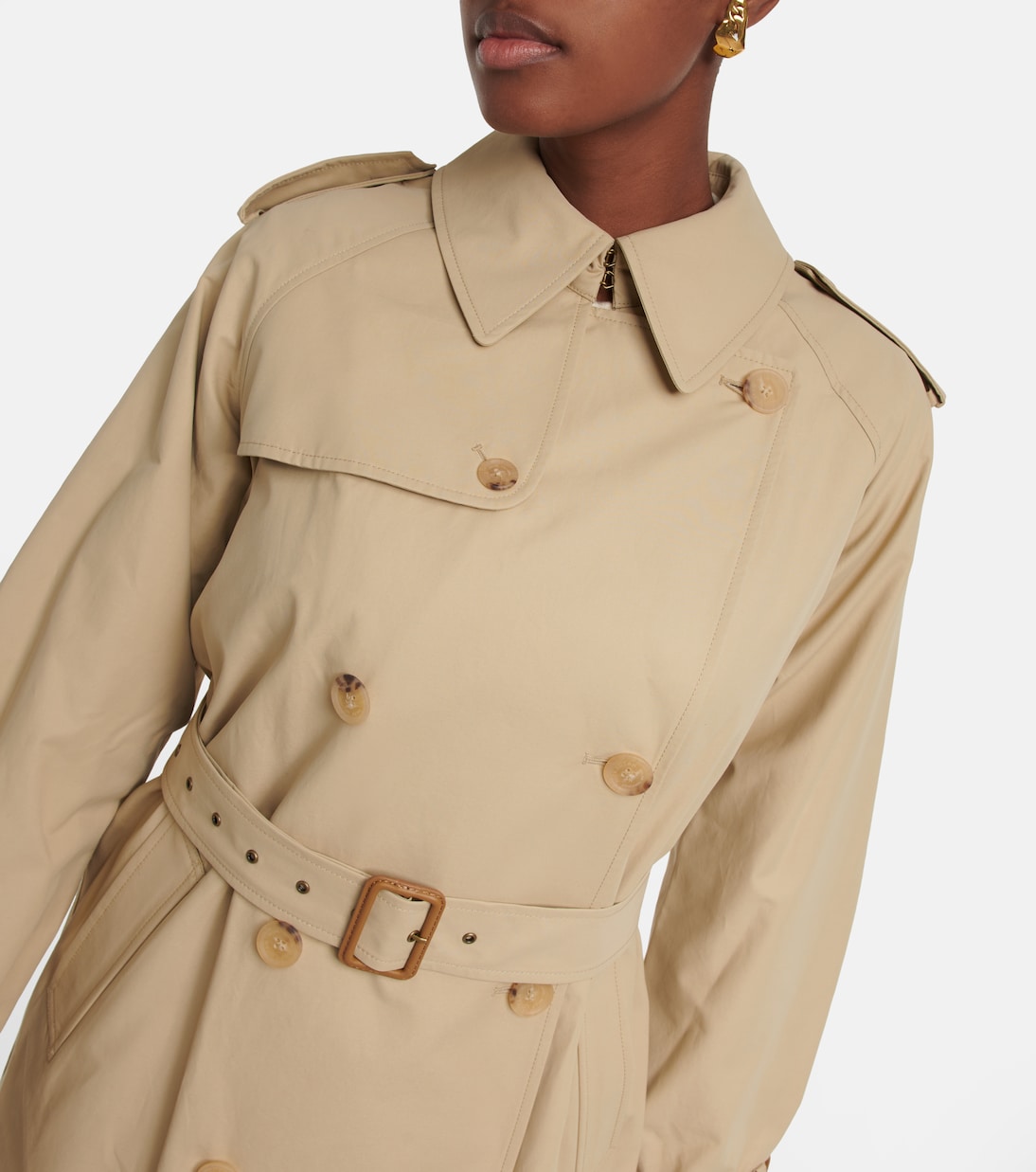 Trench-coat Tanner en coton mélangé | Nili Lotan