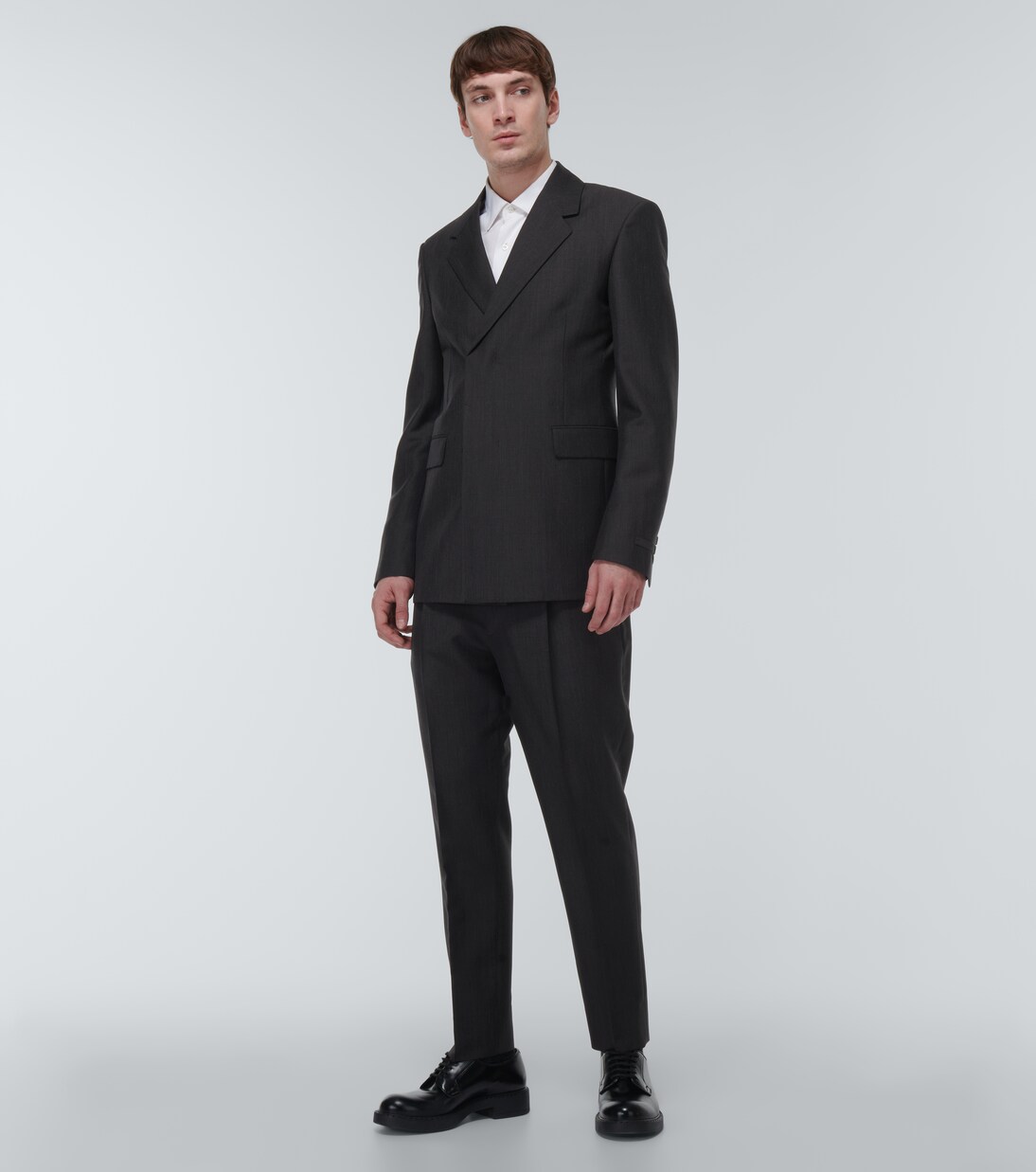 Blazer aus Mohair und Wolle | Prada