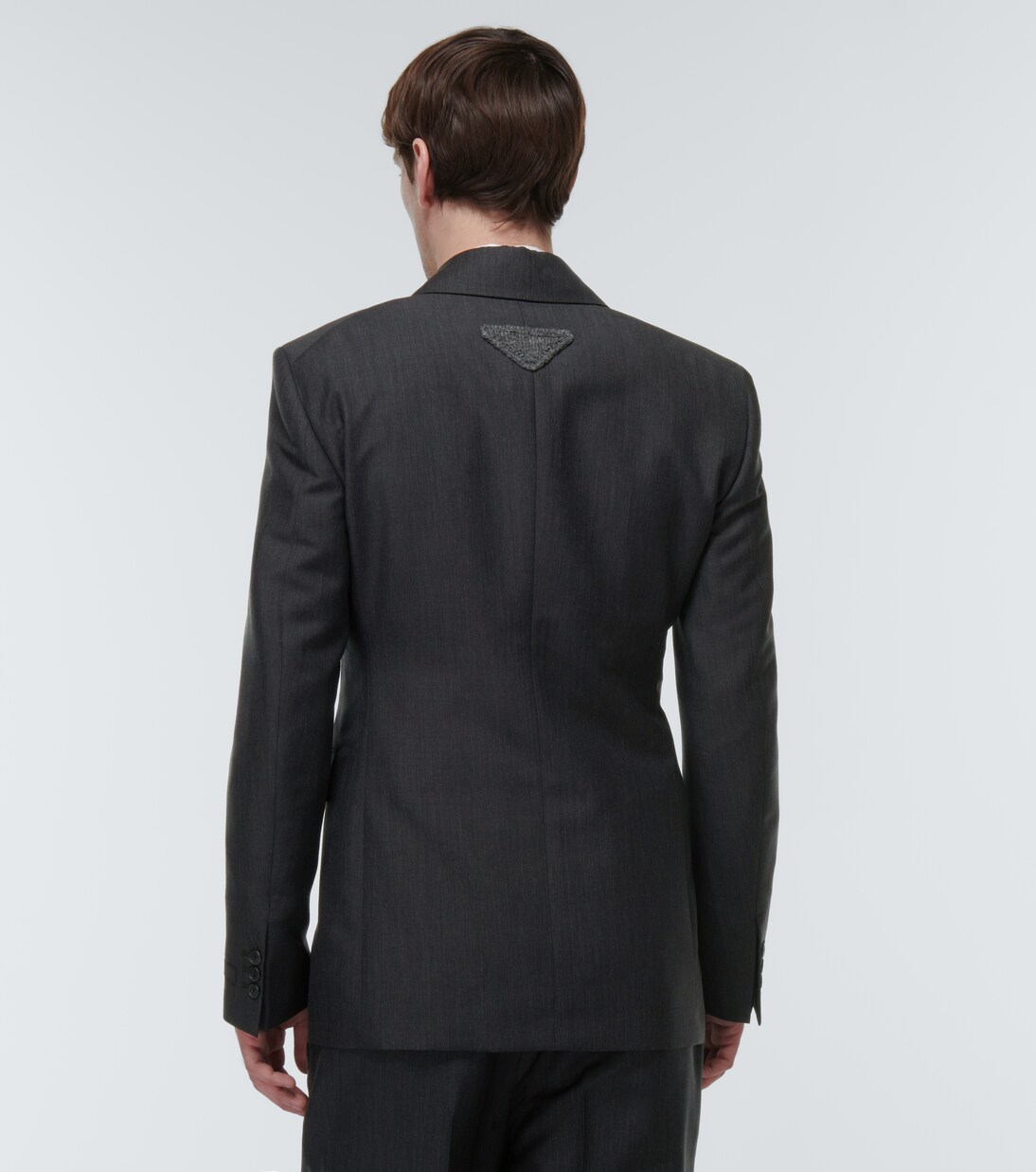 Blazer aus Mohair und Wolle | Prada