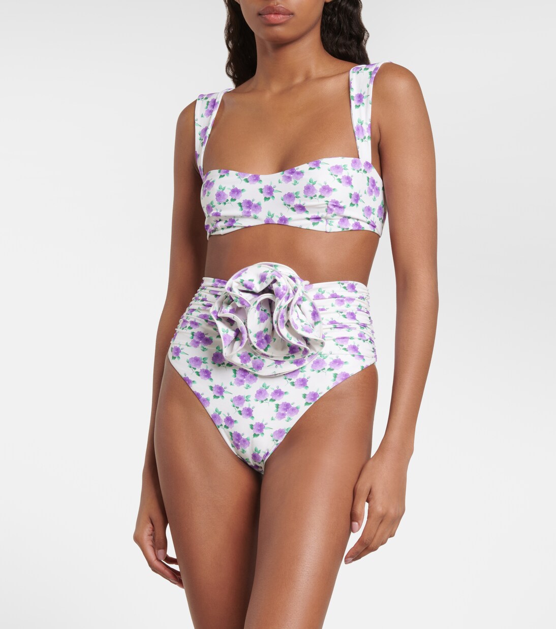 Haut de bikini à fleurs | Magda Butrym