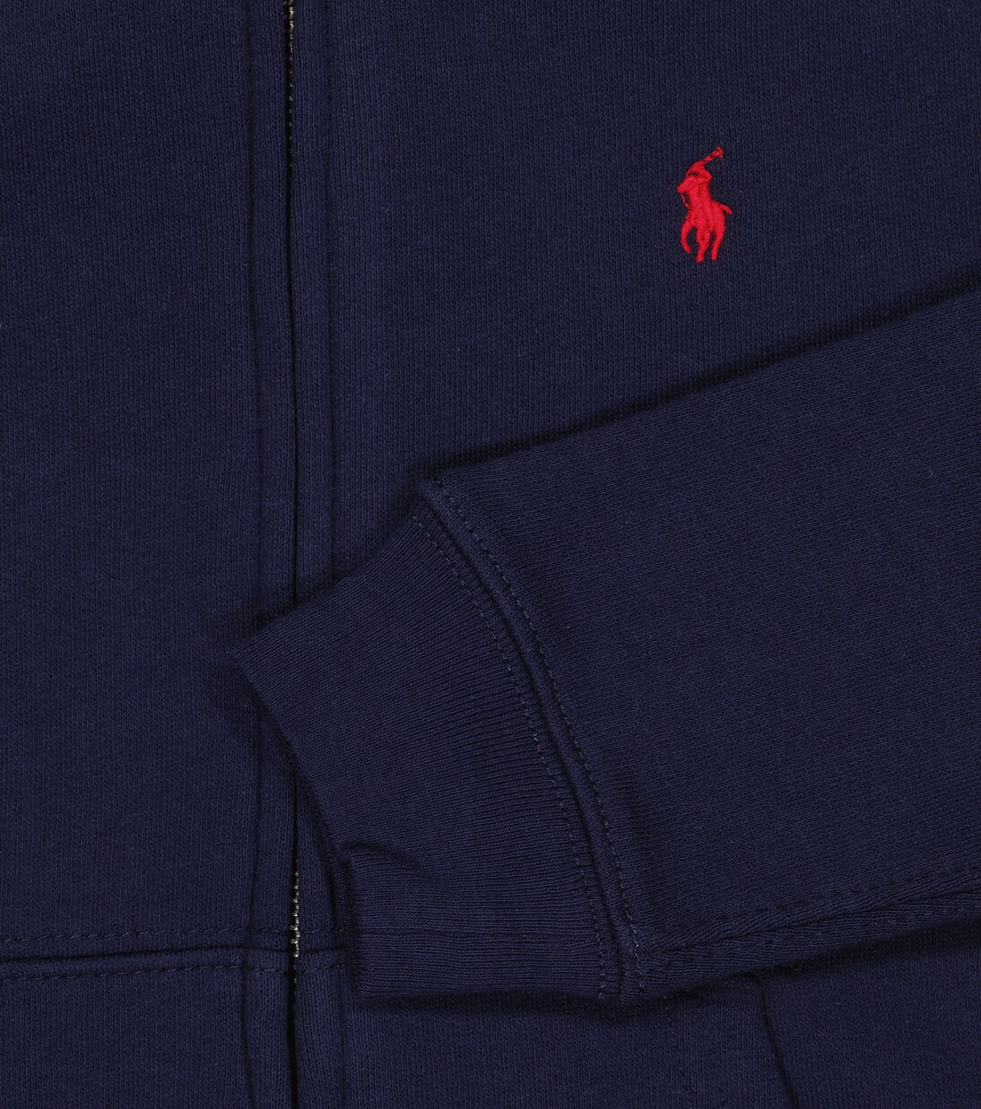 Cotton jersey zipped hoodie | Polo Ralph Lauren Kids