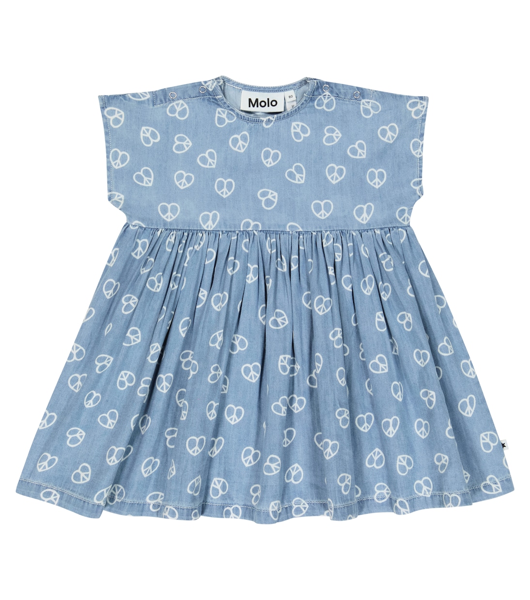 Bébé – Robe imprimée en coton | Molo