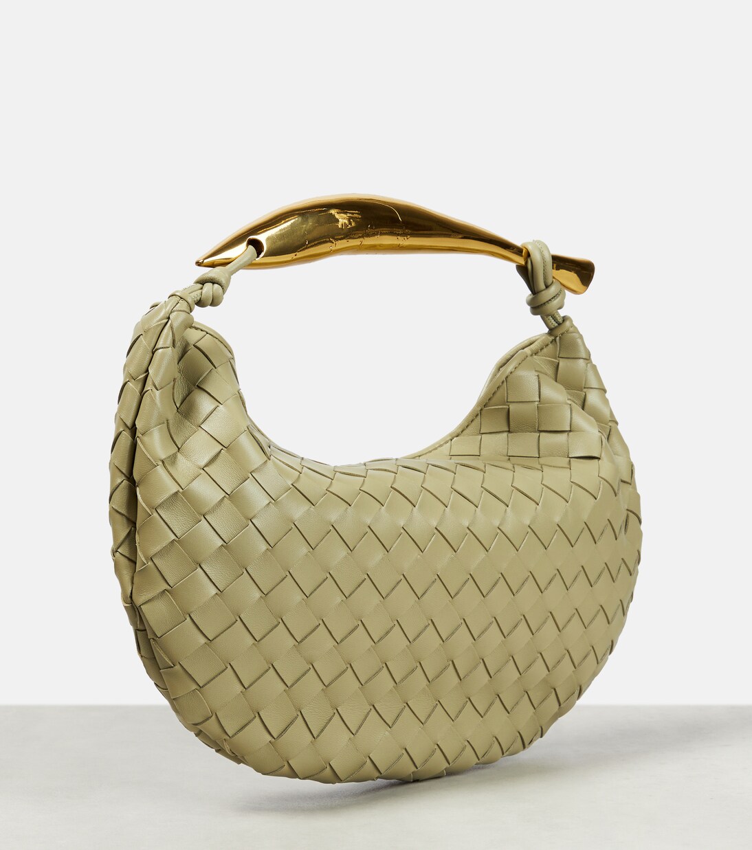 Borsa a spalla Sardine in pelle | Bottega Veneta