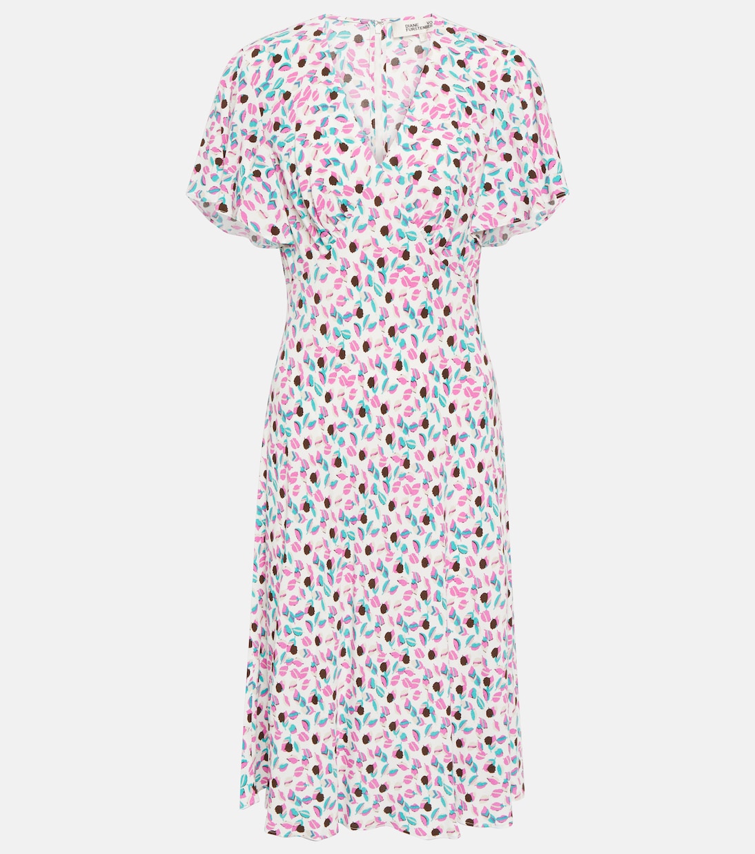 Robe midi imprimée | Diane von Furstenberg