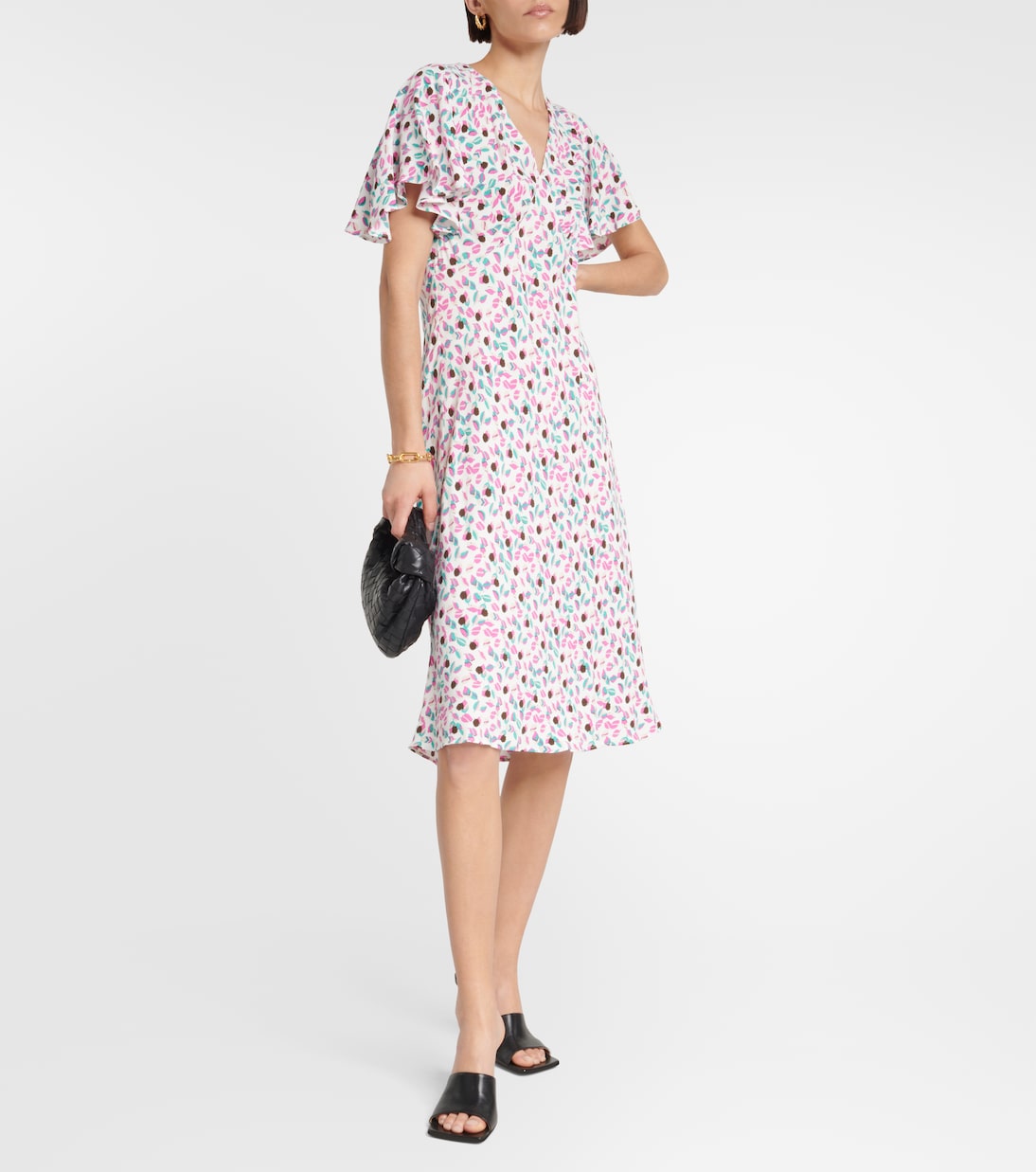 Robe midi imprimée | Diane von Furstenberg