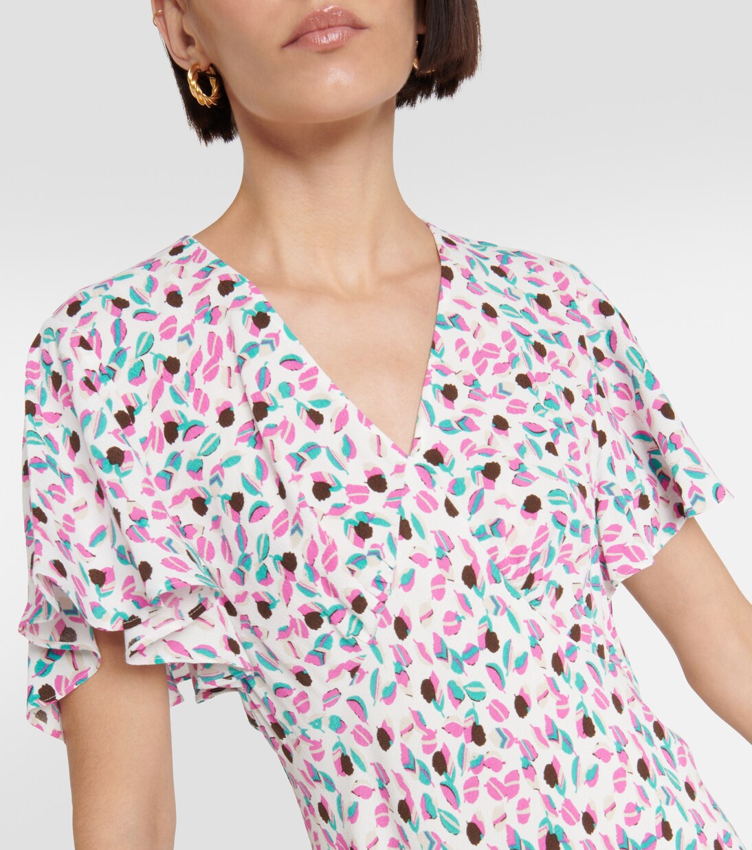 Robe midi imprimée | Diane von Furstenberg
