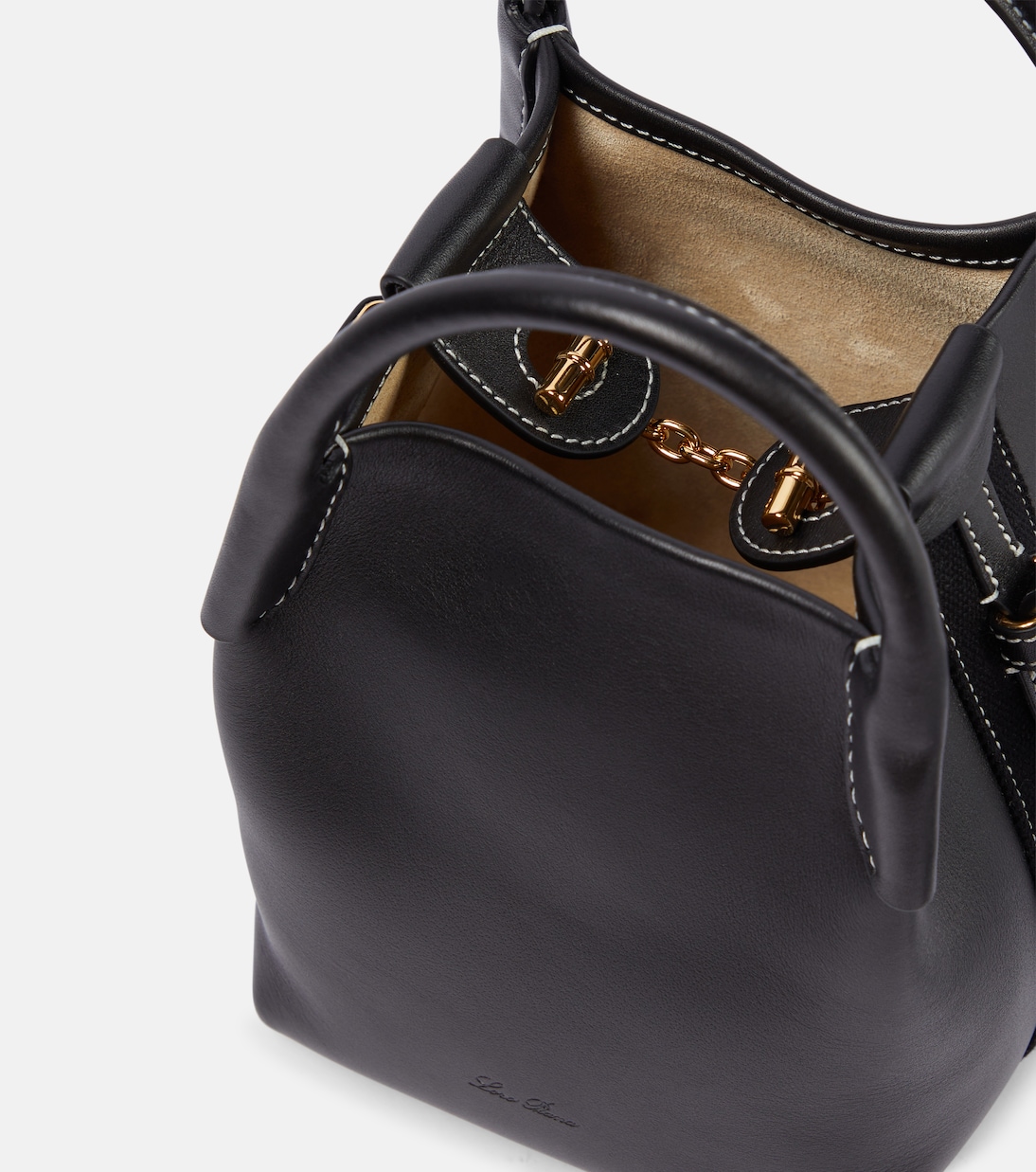 Secchiello Bale Small in pelle | Loro Piana