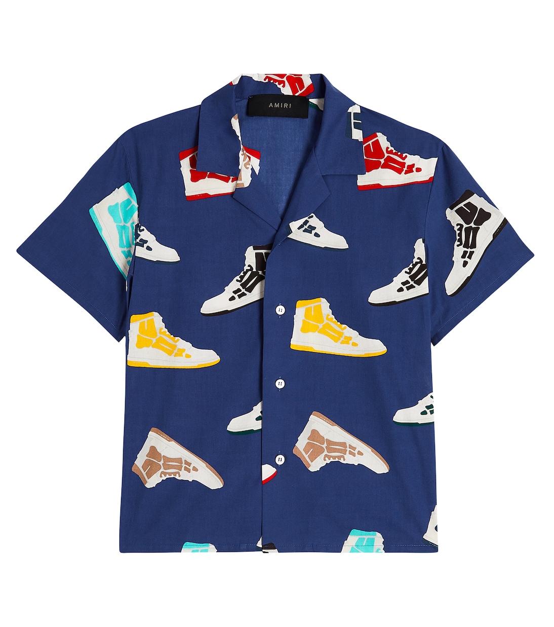 Printed cotton bowling shirt | Amiri Kids