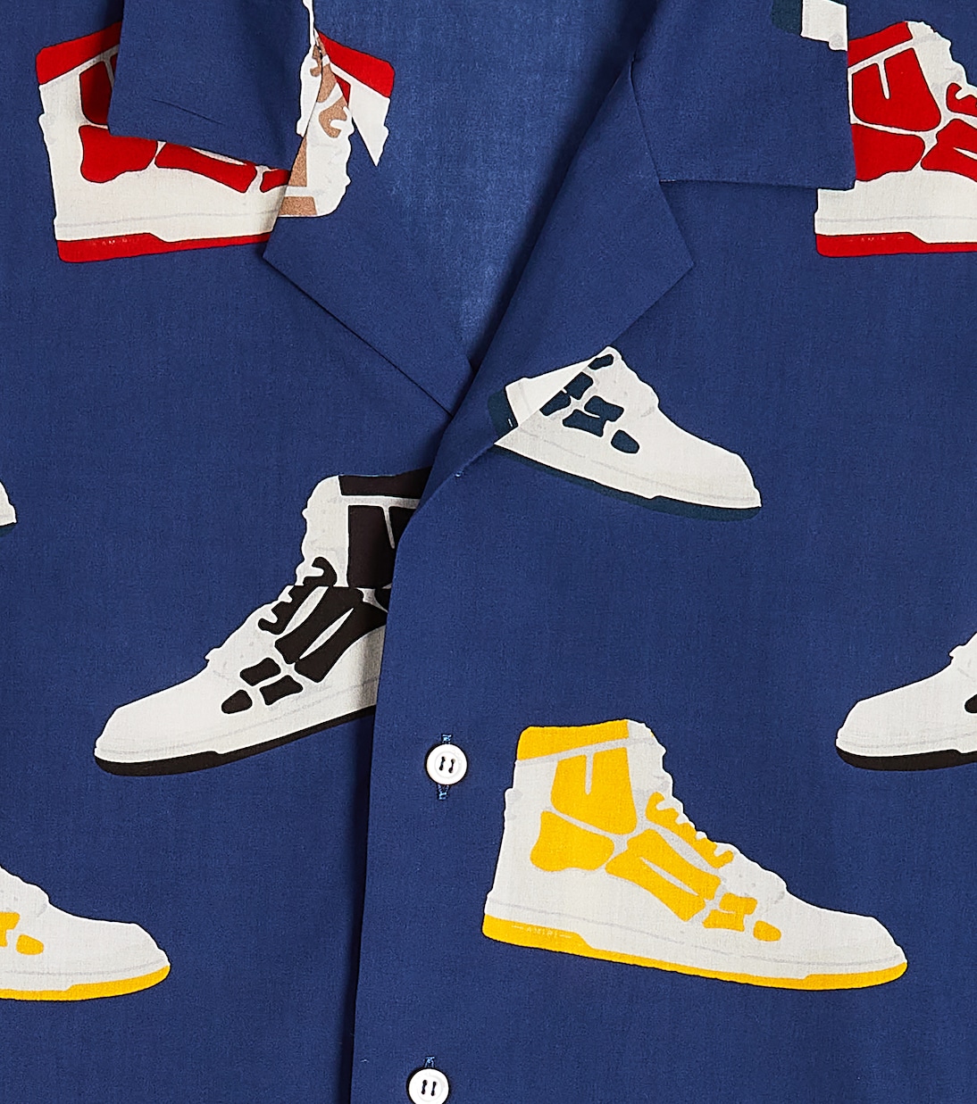 Printed cotton bowling shirt | Amiri Kids