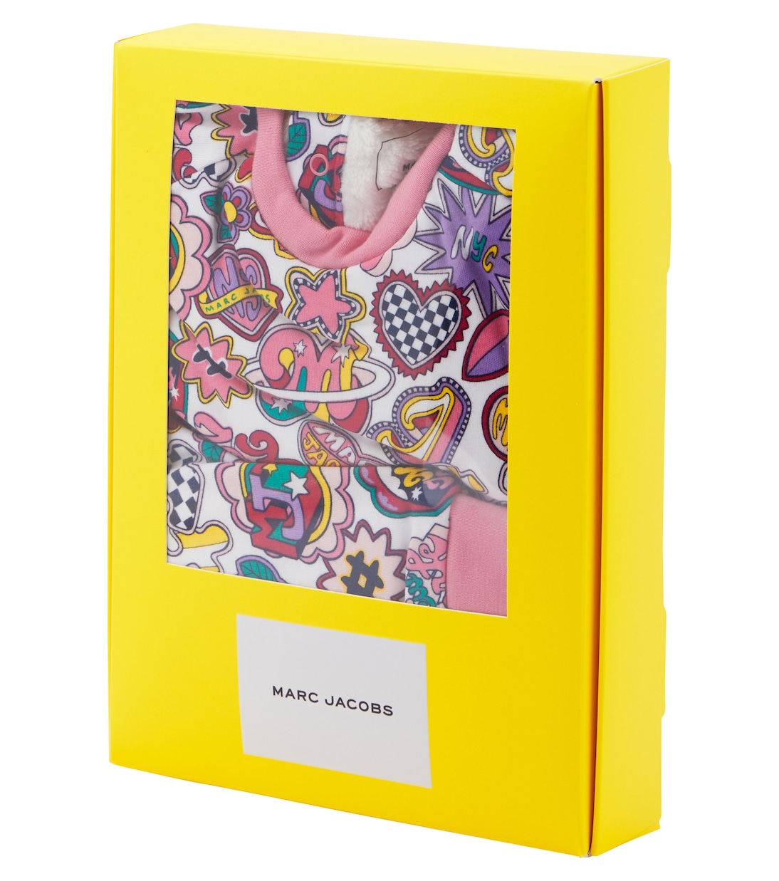 Baby cotton sweatshirt and sweatpants set | Marc Jacobs Kids