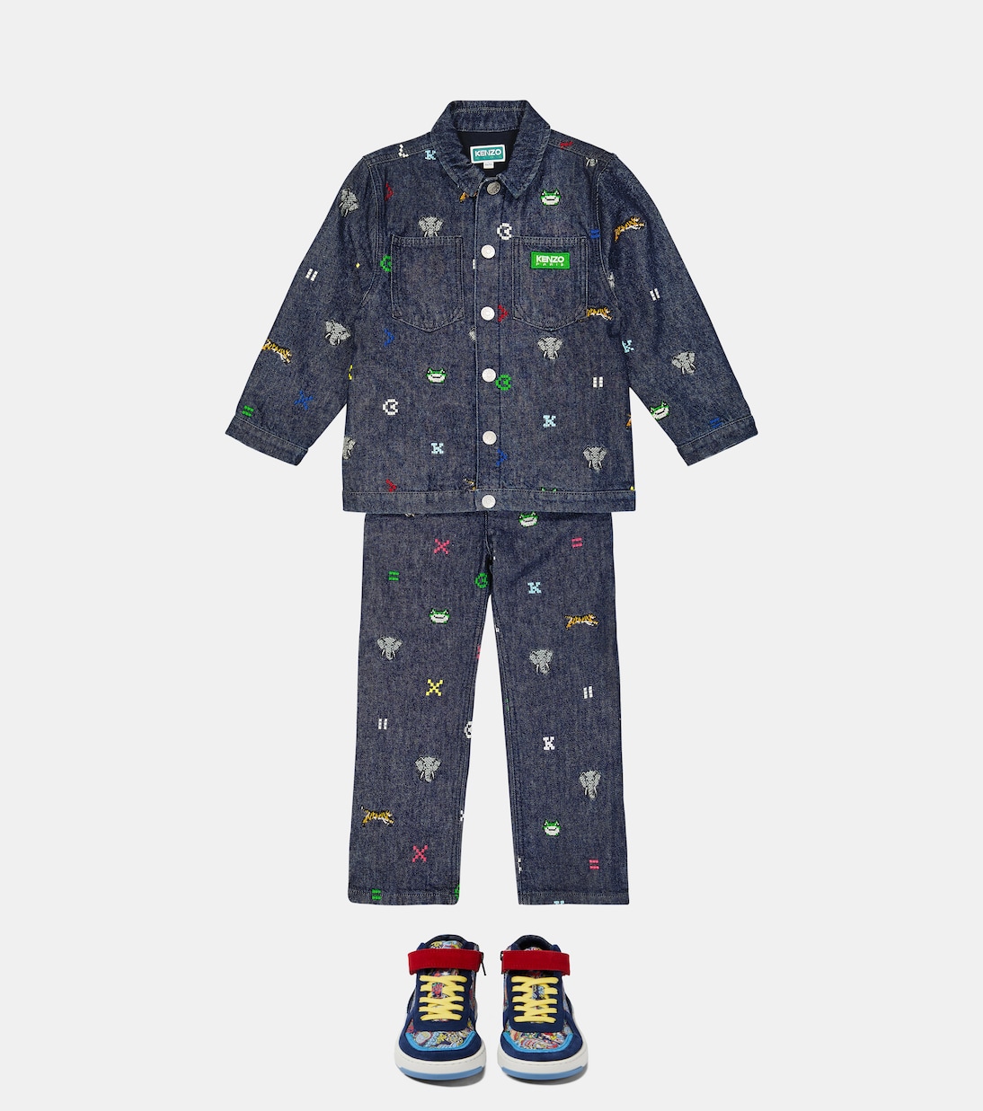 Jeansjacke Jungle Game | Kenzo Kids