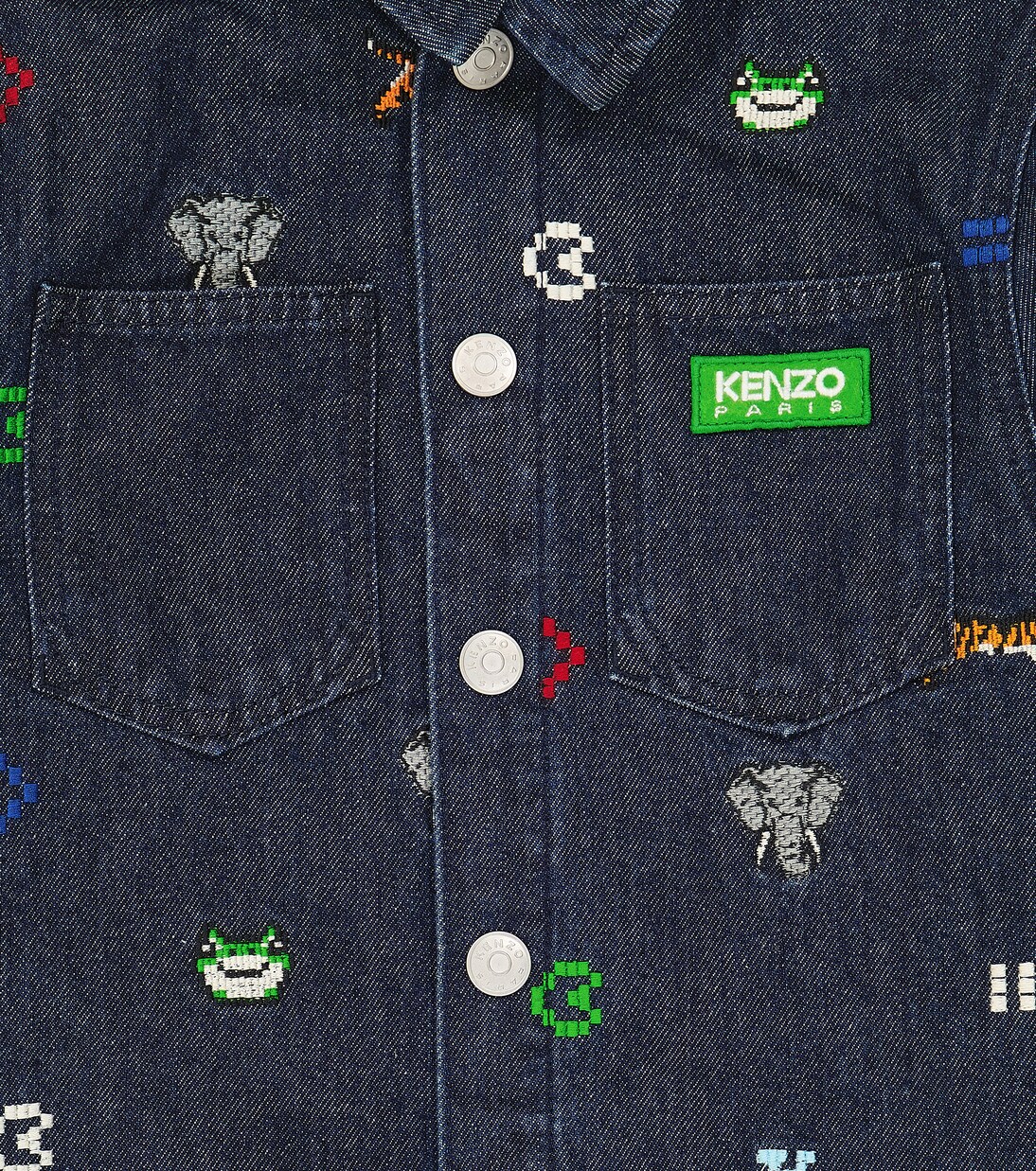 Jeansjacke Jungle Game | Kenzo Kids