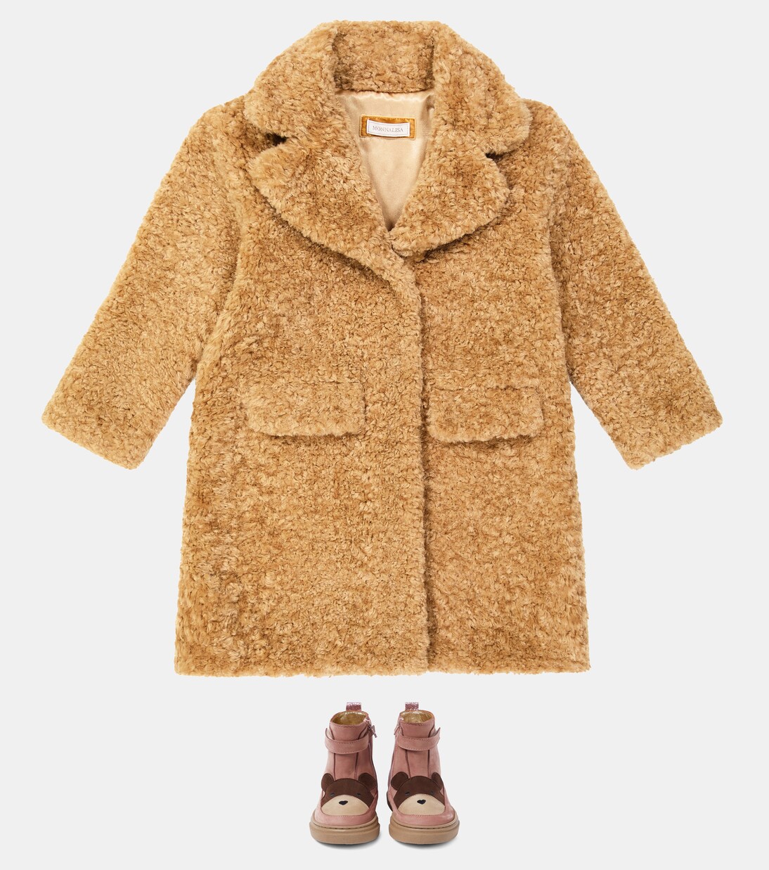 Stiefel aus Leder | Monnalisa