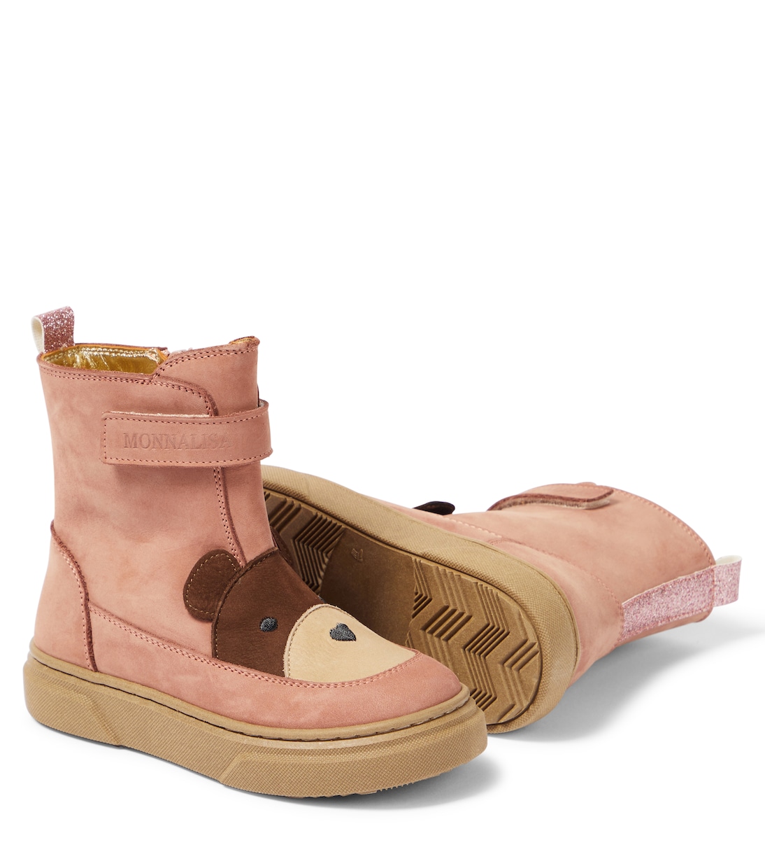 Stiefel aus Leder | Monnalisa