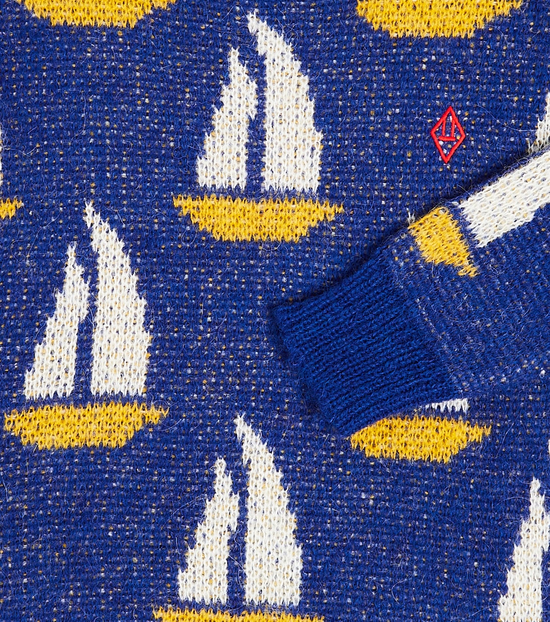 Bull intarsia sweater | The Animals Observatory