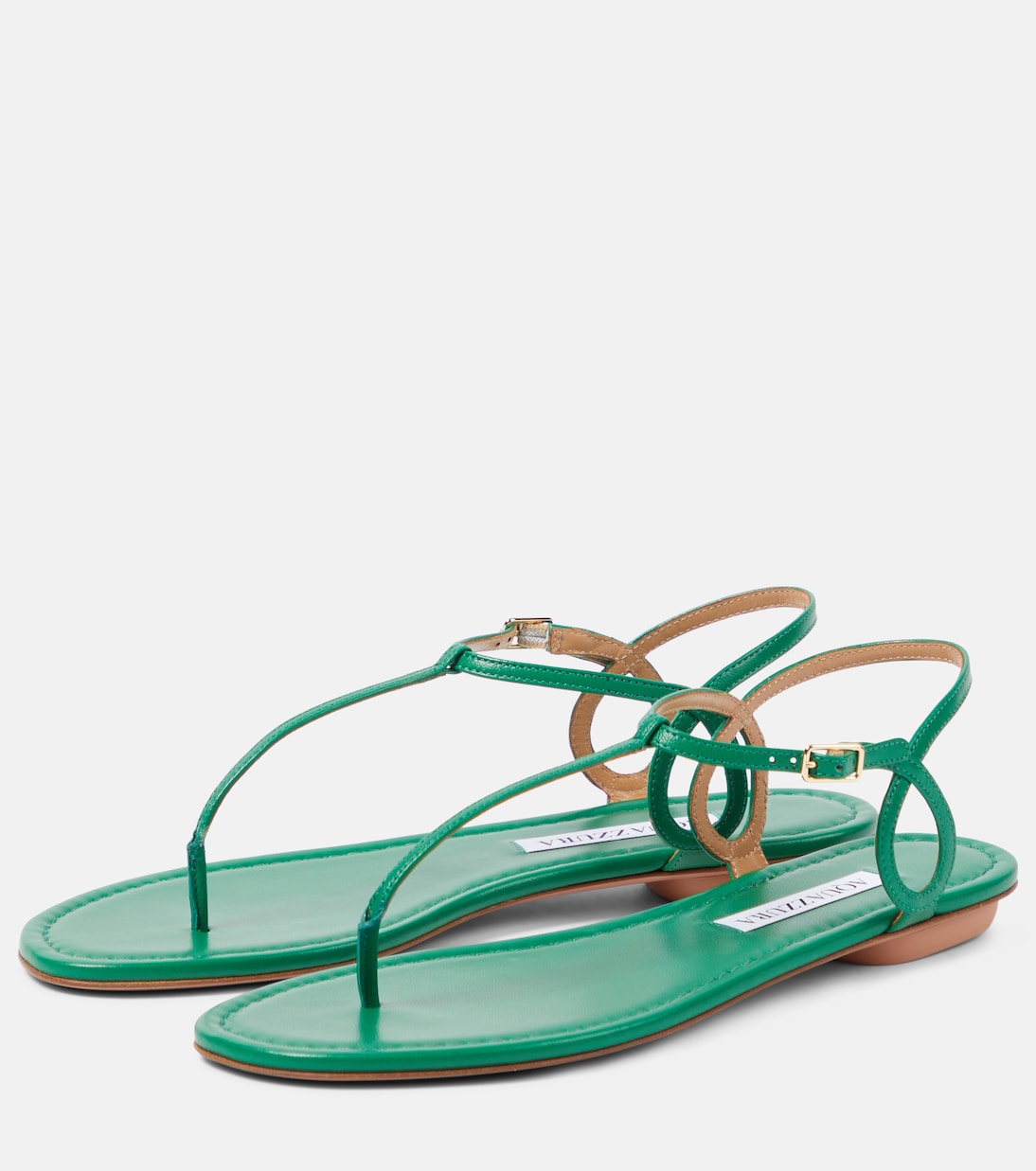 Sandalen Almost Bare aus Leder | Aquazzura