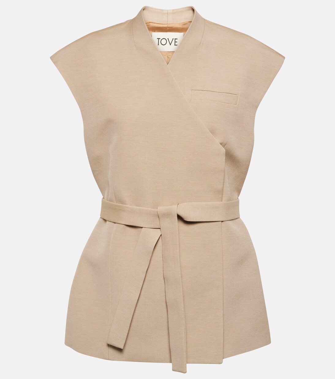 Weste Bonnie aus einem Baumwollgemisch | Tove