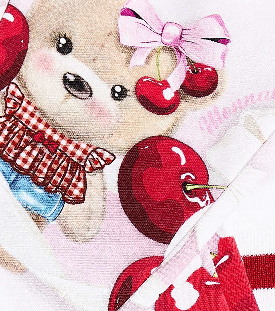 Baby printed cotton-blend jersey sweatpants | Monnalisa