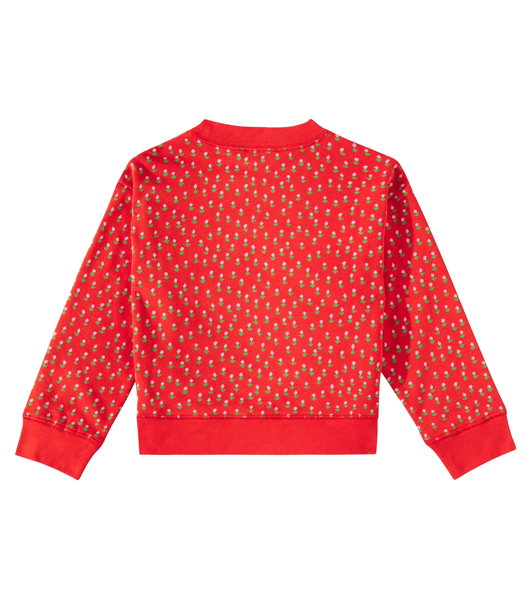 Logo cotton jersey sweatshirt | Stella McCartney Kids