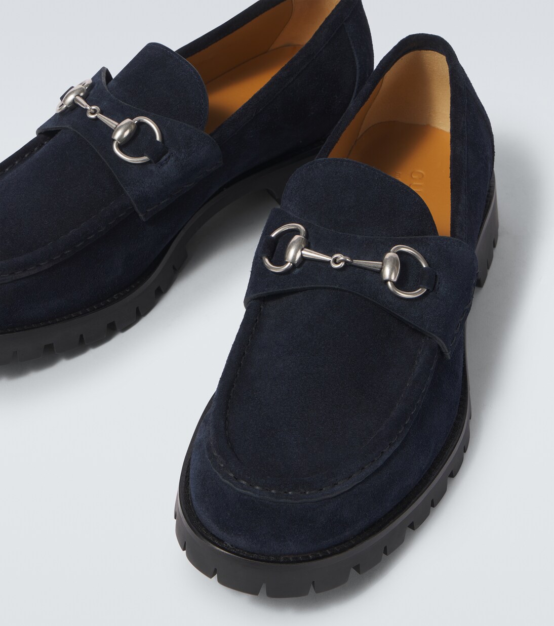 Horsebit suede loafers | Gucci