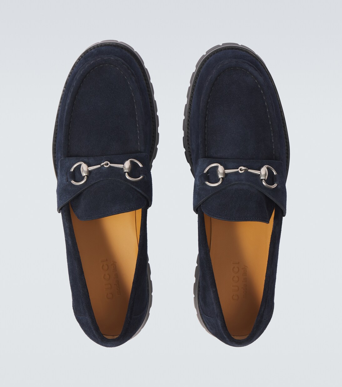Horsebit suede loafers | Gucci