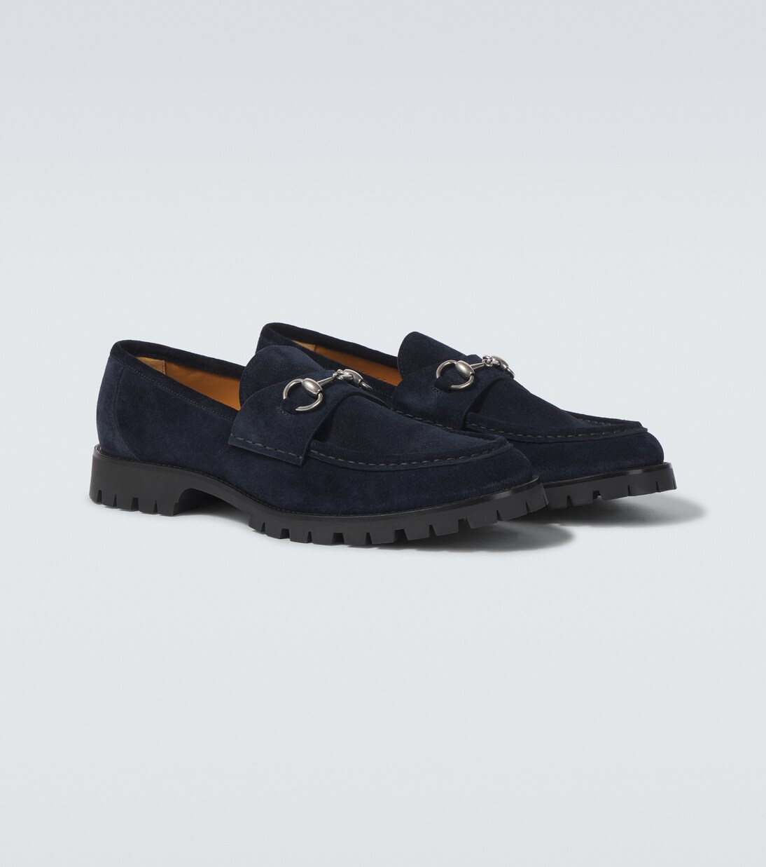 Horsebit suede loafers | Gucci