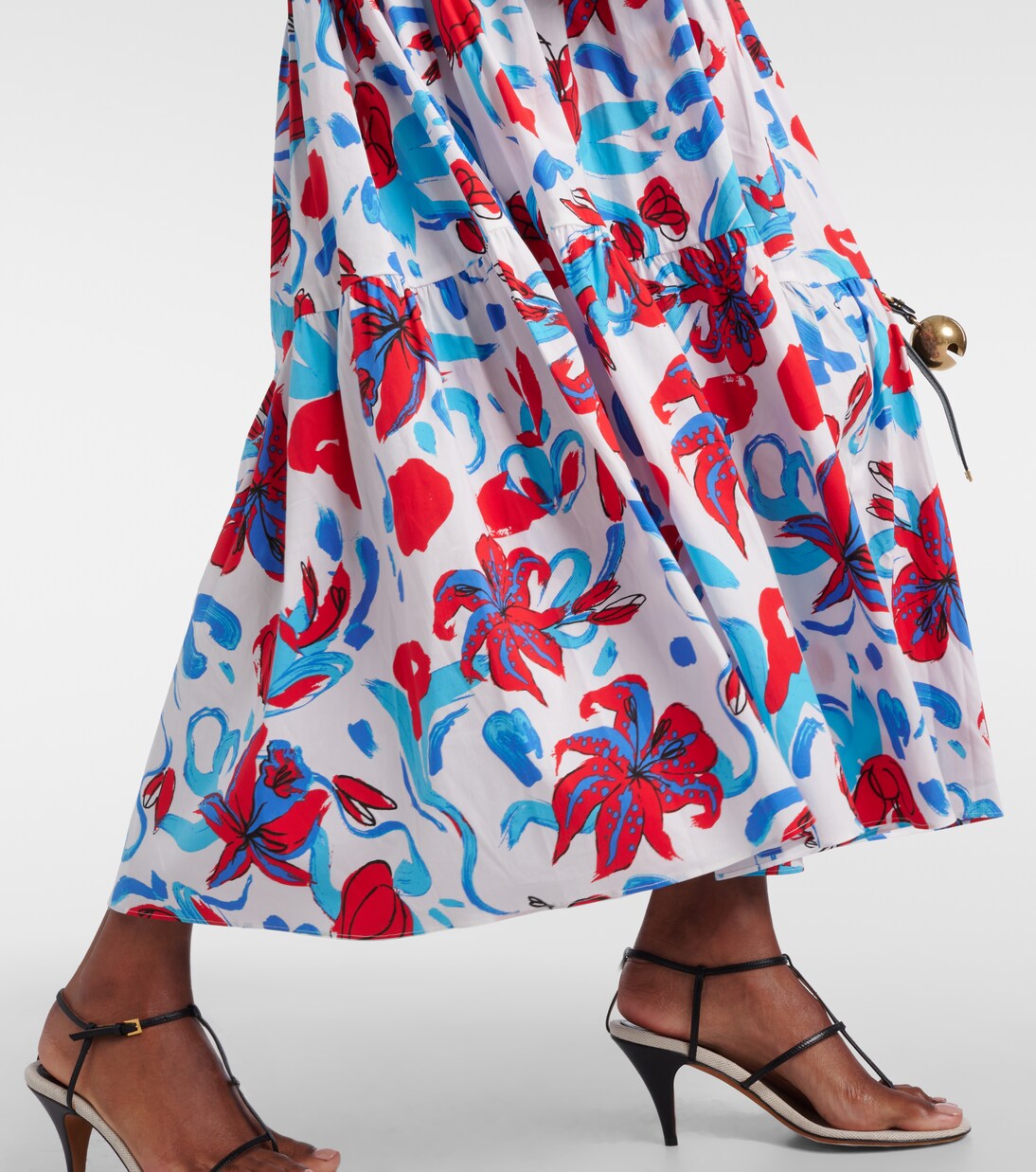 Robe longue Avery en coton mélangé | Diane von Furstenberg