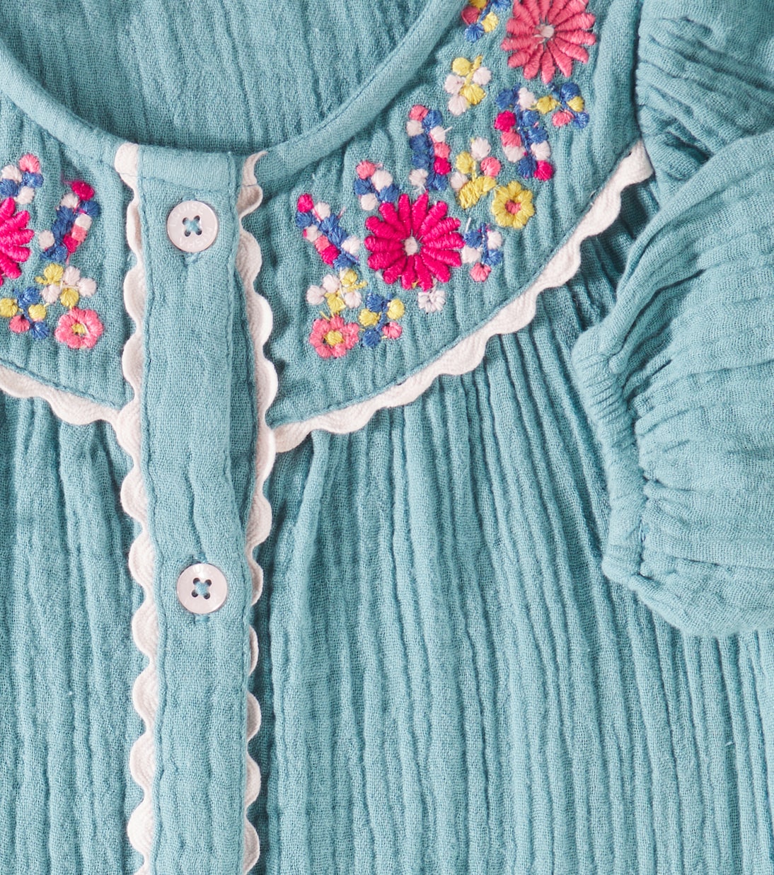 Bebé - mono Liliane de gasa de algodón | Louise Misha