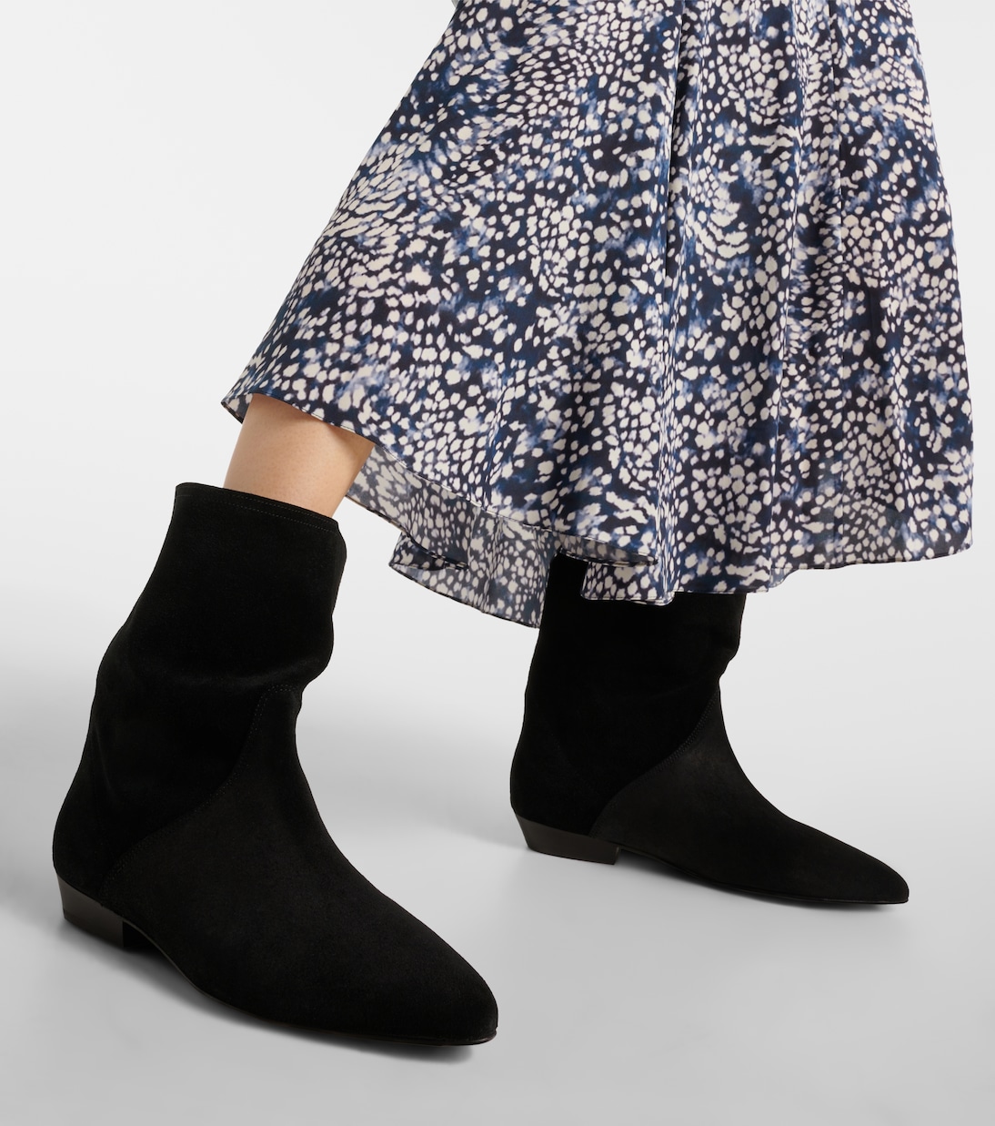 Ankle Boots Slaine aus Veloursleder | Isabel Marant