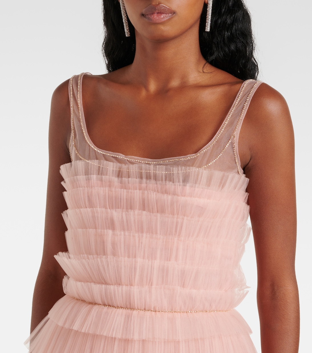 Robe longue Kali à ornements | Costarellos