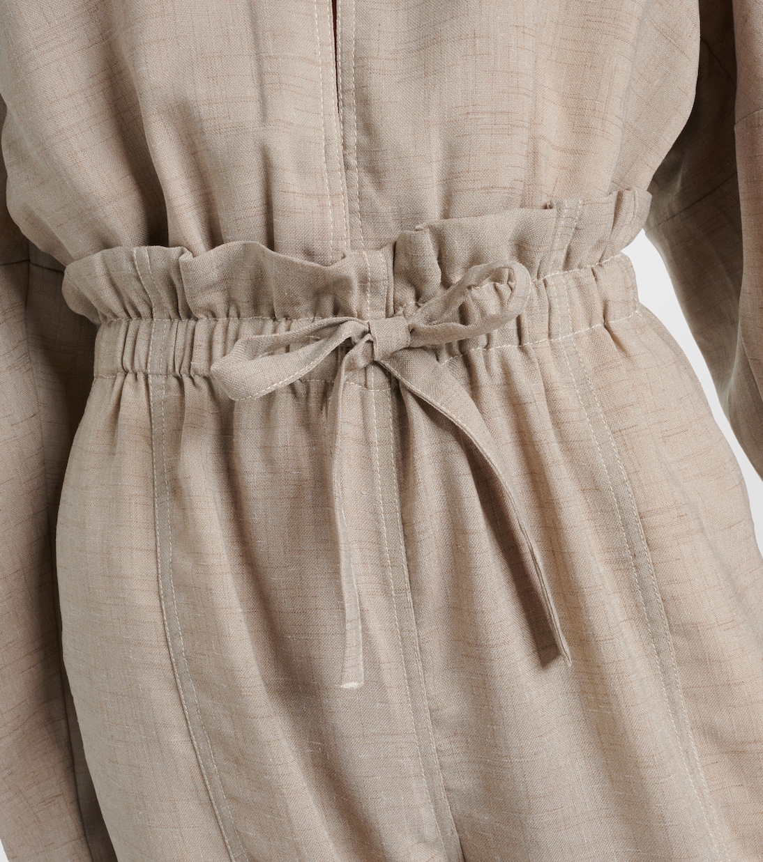 Weite High-Rise-Hose | Ganni