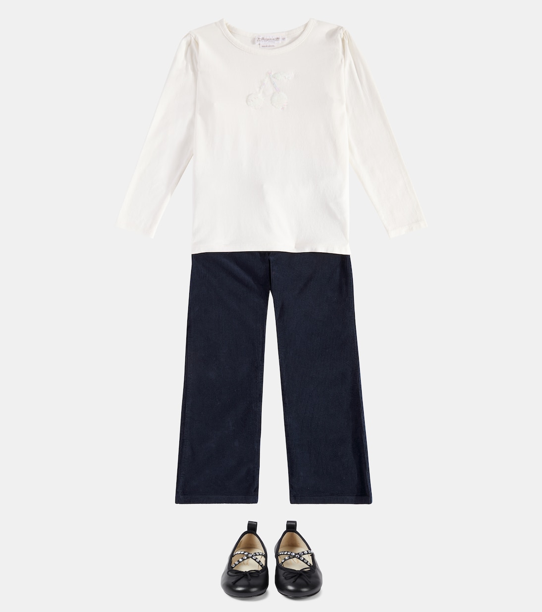 Junon cotton corduroy pants  | Bonpoint