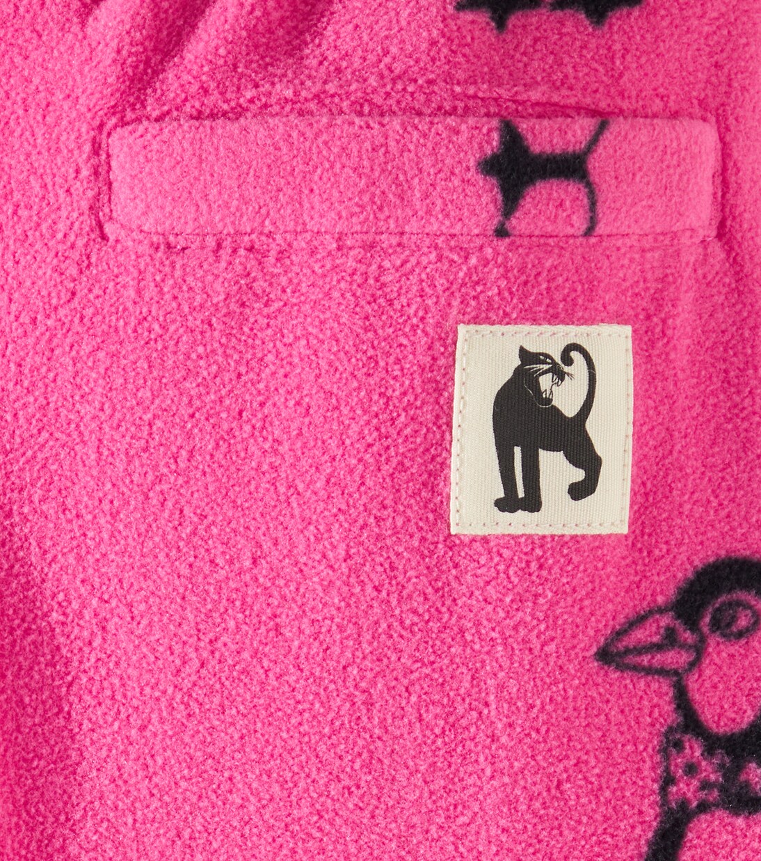 Penguin fleece sweatpants | Mini Rodini