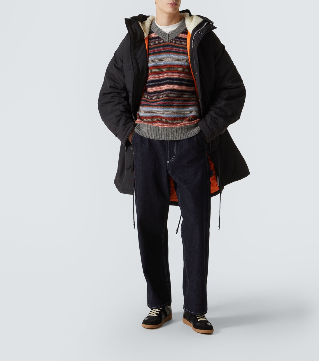 x C.P. Company 3L Goggles parka | Junya Watanabe
